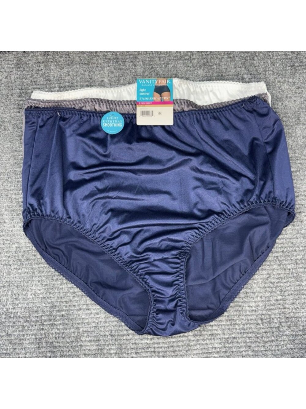 Vanity Fair Radiant Undershapers Brief Underwear Womens 4XL/11 - 3 Pack NEW